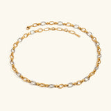 Addison zweifarbige Goldkette